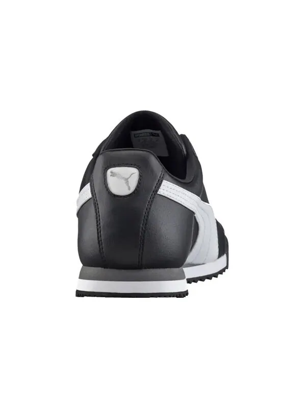 Кроссовки roma basic 'black white' Puma — изображение 4 из 4, черный