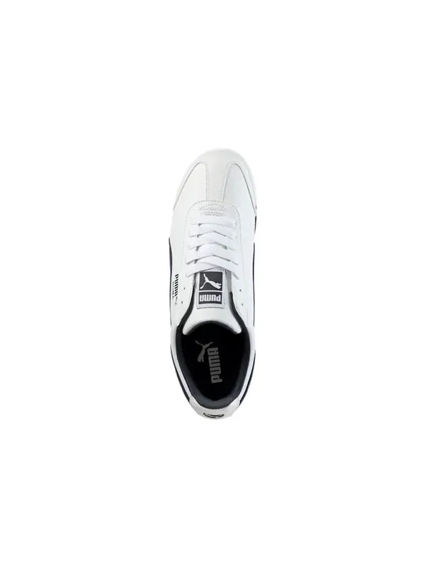 Кроссовки roma basic 'white navy' Puma — изображение 4 из 4, белый/синий