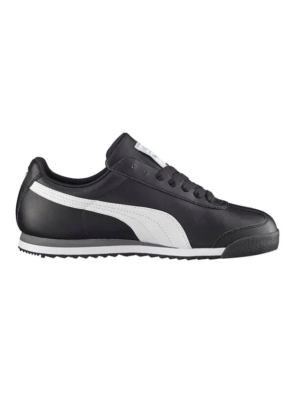 Кроссовки roma basic 'black white silver' Puma — изображение 2 из 4, черный