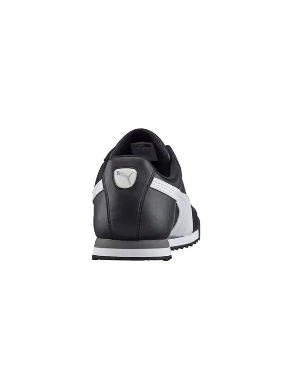 Кроссовки roma basic 'black white silver' Puma — изображение 4 из 4, черный