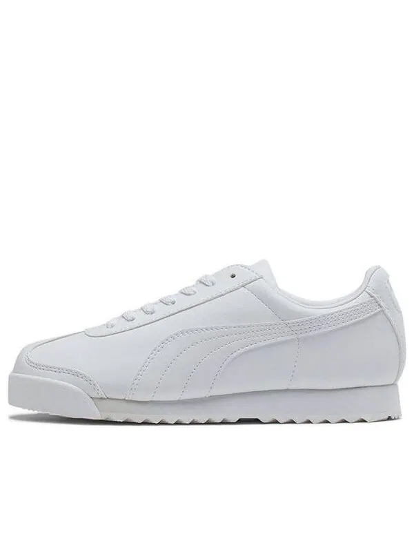 Кроссовки roma basic 'white light grey' Puma — изображение 1 из 4, белый