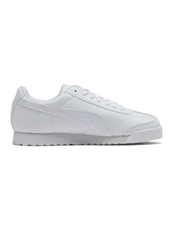 Кроссовки roma basic 'white light grey' Puma — изображение 2 из 4, белый