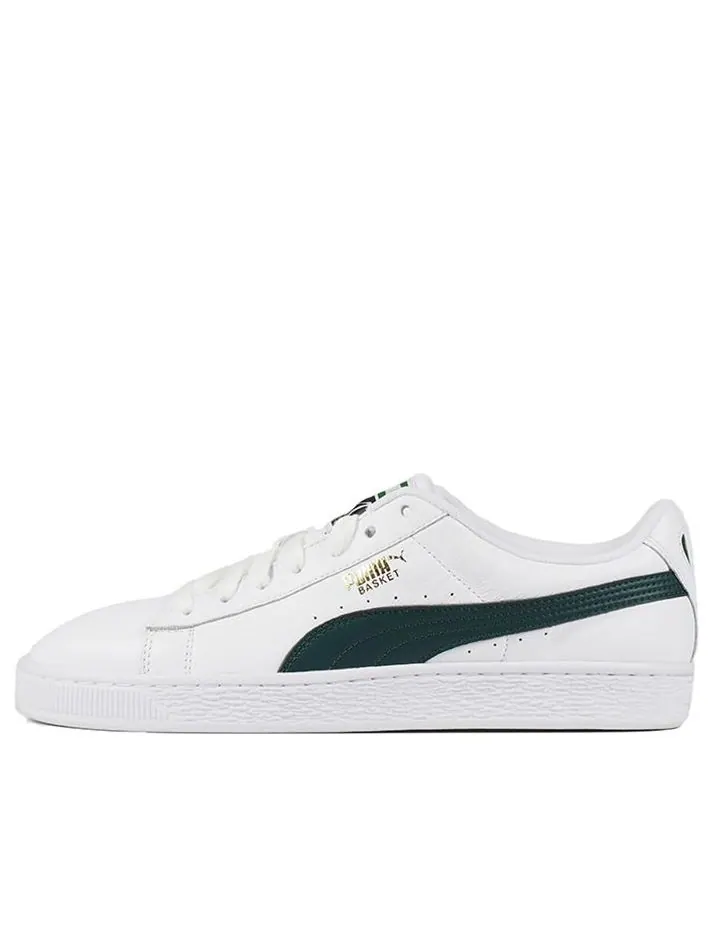 Кеды PUMA Basket Lfs White/Green — изображение 1 из 5, зеленый