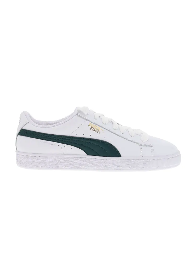 Кеды PUMA Basket Lfs White/Green — изображение 2 из 5, зеленый