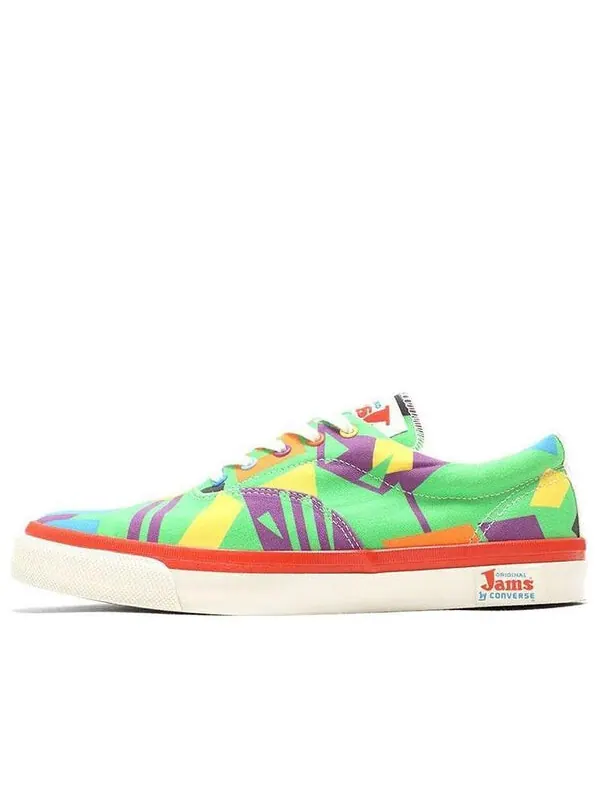 Кроссовки skid grip us jams x original jams 'green orange purple' Converse — изображение 1 из 4