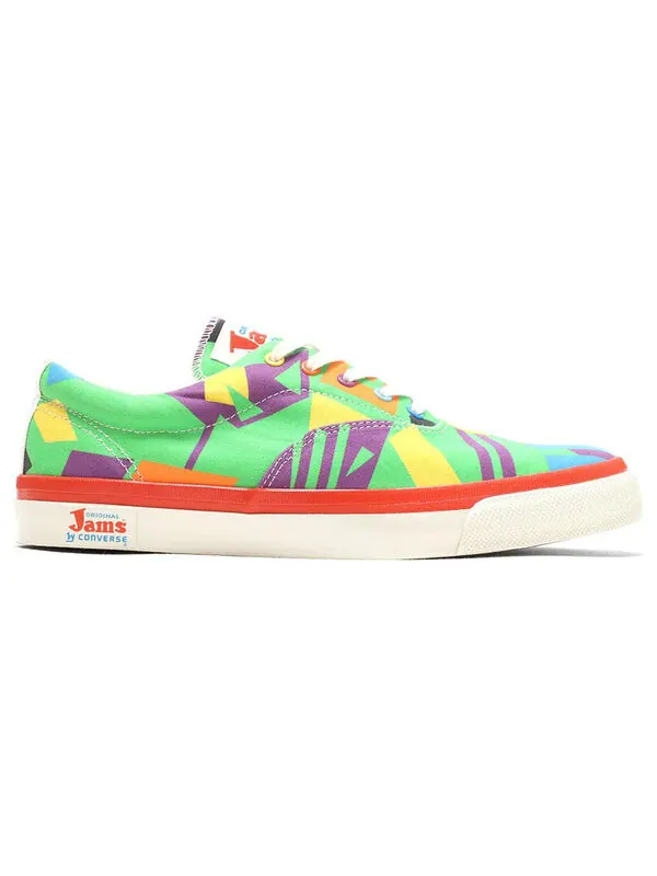 Кроссовки skid grip us jams x original jams 'green orange purple' Converse — изображение 2 из 4