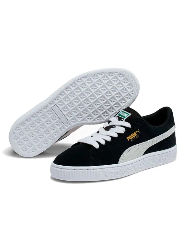 Кроссовки suede 'black white' Puma — изображение 2 из 4, черный