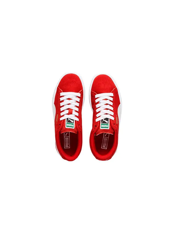 Кроссовки suede 'high risk red' Puma — изображение 3 из 4, красный