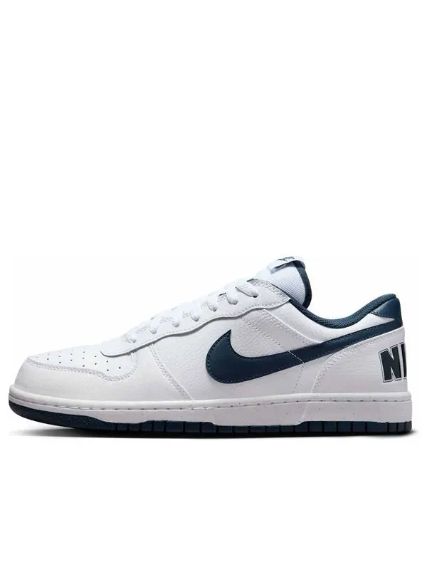 Кроссовки big low 'white midnight navy' Nike — изображение 1 из 4, белый темно-синий