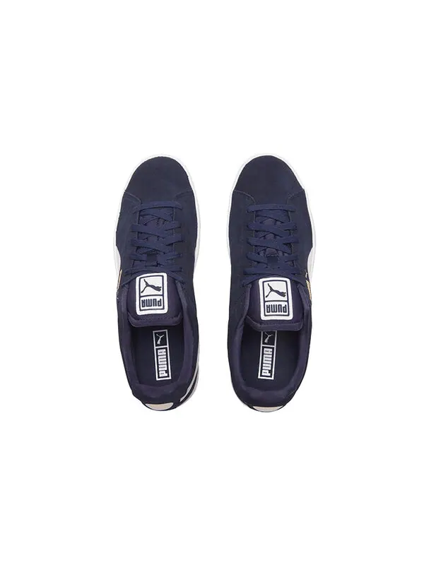 Кроссовки suede skate shoes 'blue white' Puma — изображение 4 из 4, синий/белый