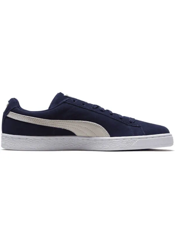 Кроссовки suede classic+ 'peacoat' Puma — изображение 2 из 4, темный синий/белый