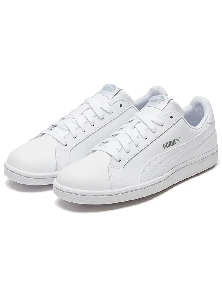Кеды PUMA Smash Leather 'White' — изображение 3 из 5, белый