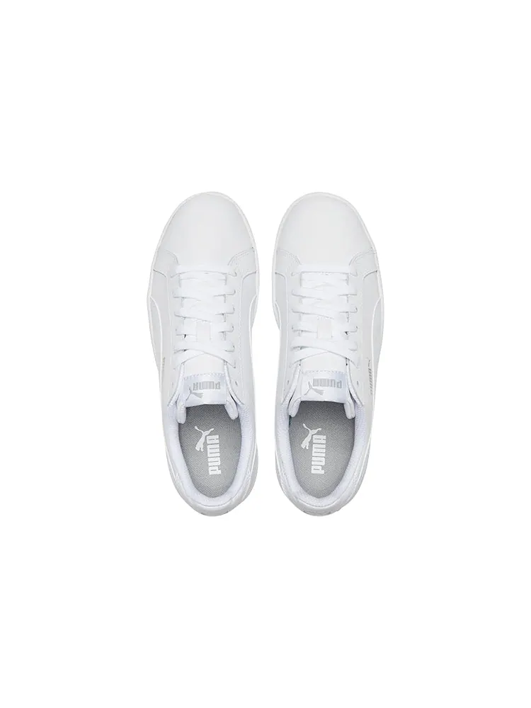 Кеды PUMA Smash Leather 'White' — изображение 4 из 5, белый