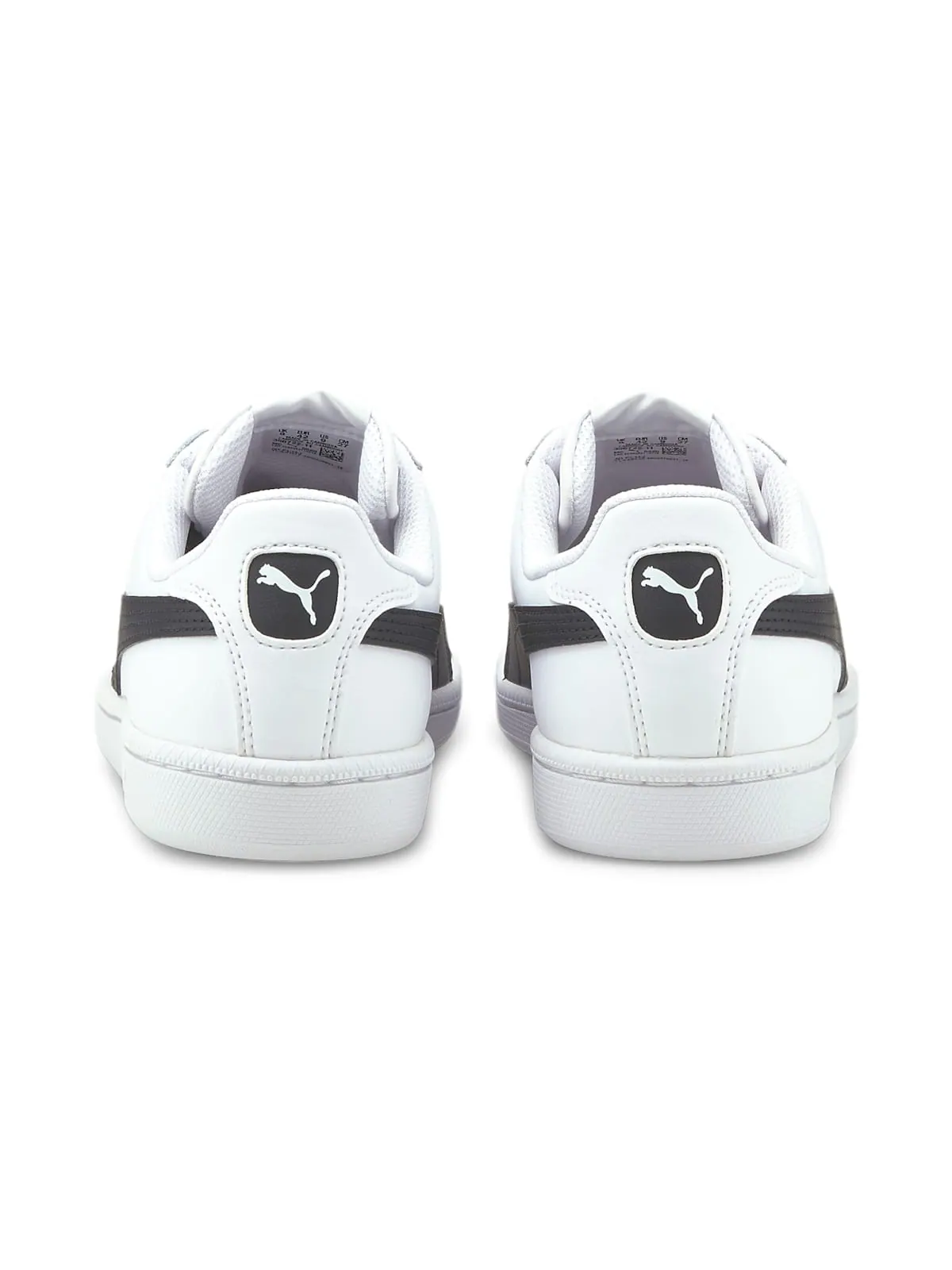 Кроссовки PUMA Smash Leather 'White Black' — изображение 5 из 6, белый
