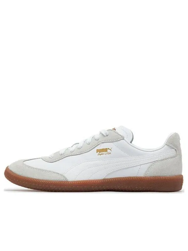 Кроссовки super liga og retro sneakers 'white' Puma — изображение 1 из 4, белый/коричневый