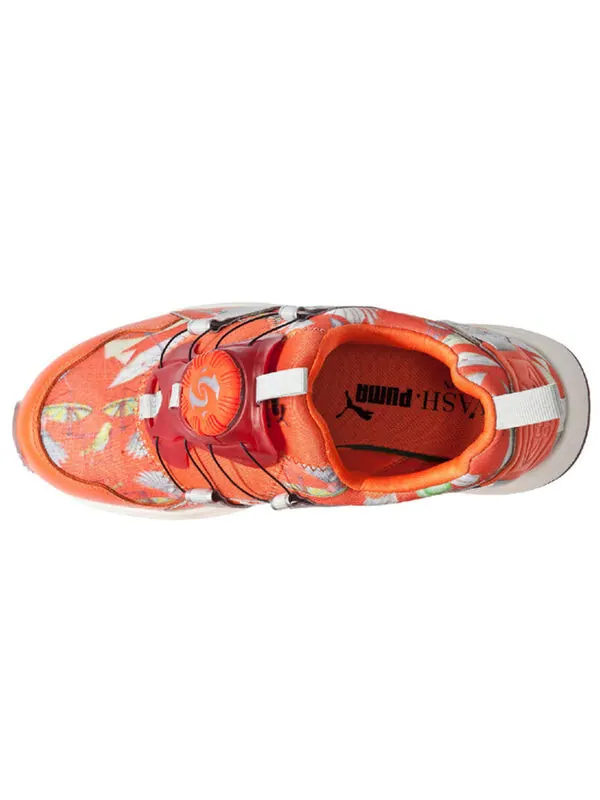 Кроссовки swash o x haast disc 'nasturtium' Puma — изображение 2 из 4, оранжевый/белый
