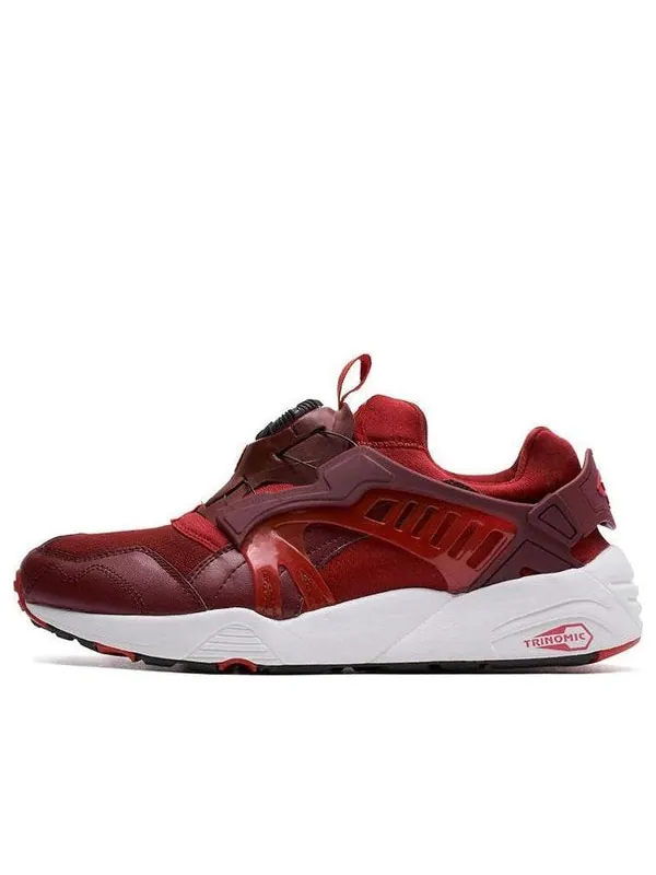 Кроссовки disc blaze Puma — изображение 1 из 4, винный красный
