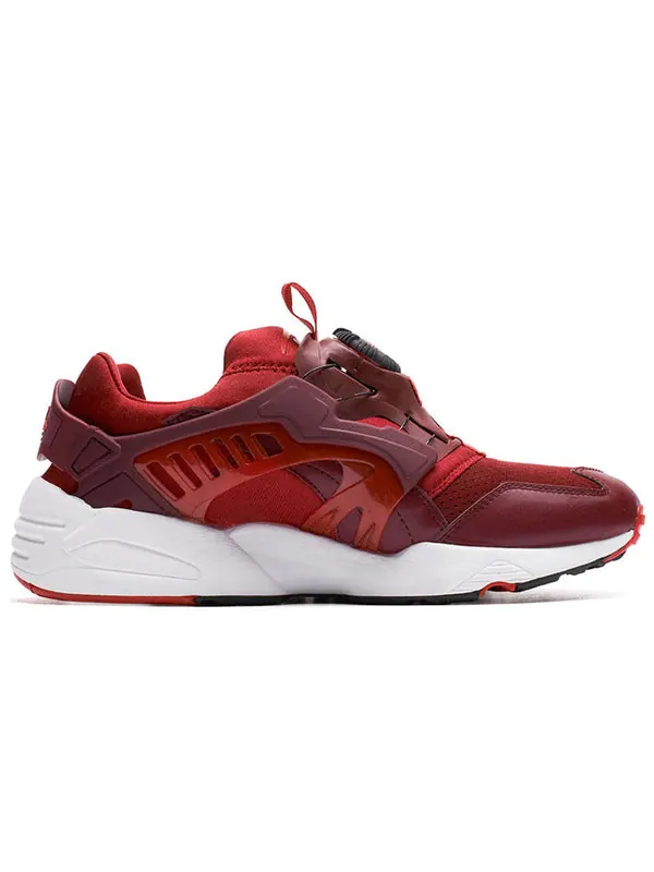 Кроссовки disc blaze Puma — изображение 2 из 4, винный красный