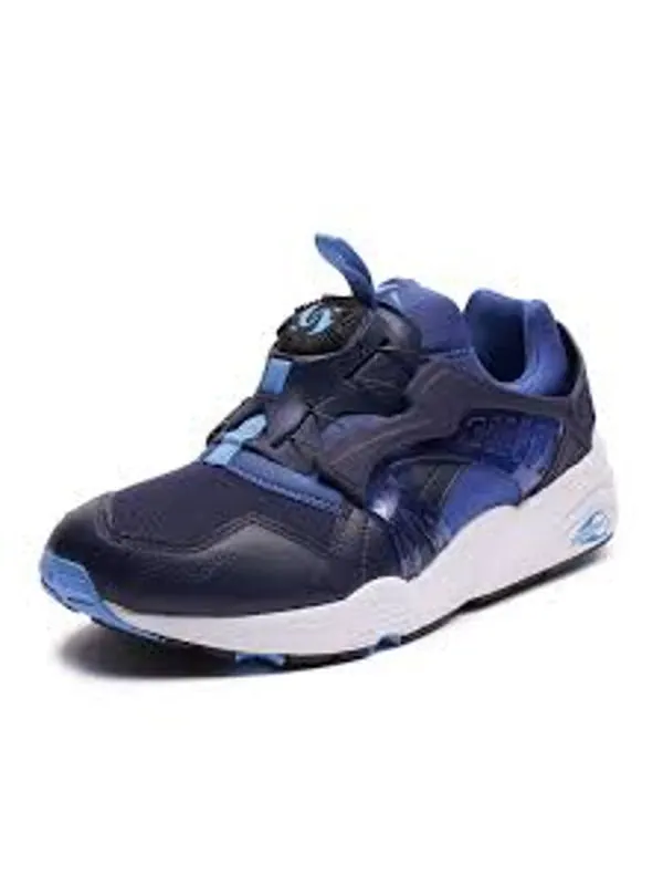 Кроссовки disc blaze 'navy white' Puma — изображение 2 из 4, темно-синий/белый