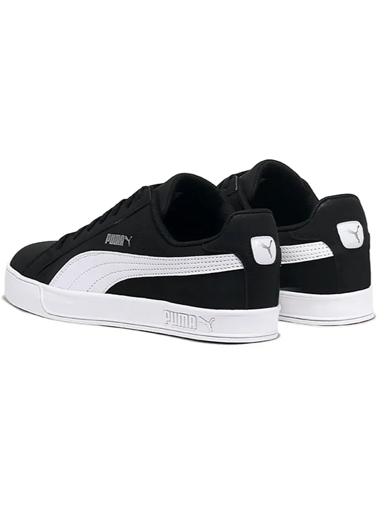 Кеды PUMA Smash Vulc Leather 'Black' — изображение 3 из 5, черный