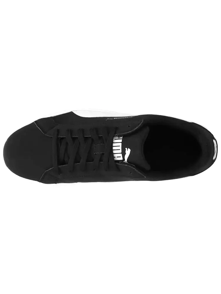 Кеды PUMA Smash Vulc Leather 'Black' — изображение 4 из 5, черный