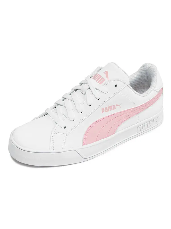 Кроссовки smash skate shoes 'white pink' Puma — изображение 2 из 4, белый/розовый