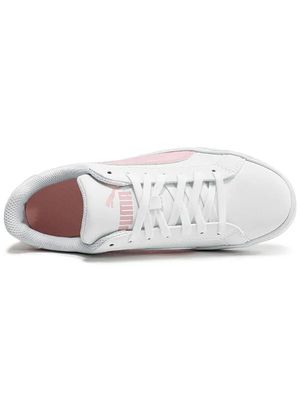 Кроссовки smash skate shoes 'white pink' Puma — изображение 3 из 4, белый/розовый