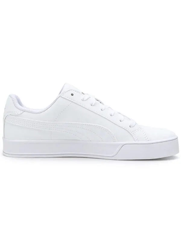 Кроссовки smash vulc classic 'white gold' Puma — изображение 2 из 4, белый/золотистый