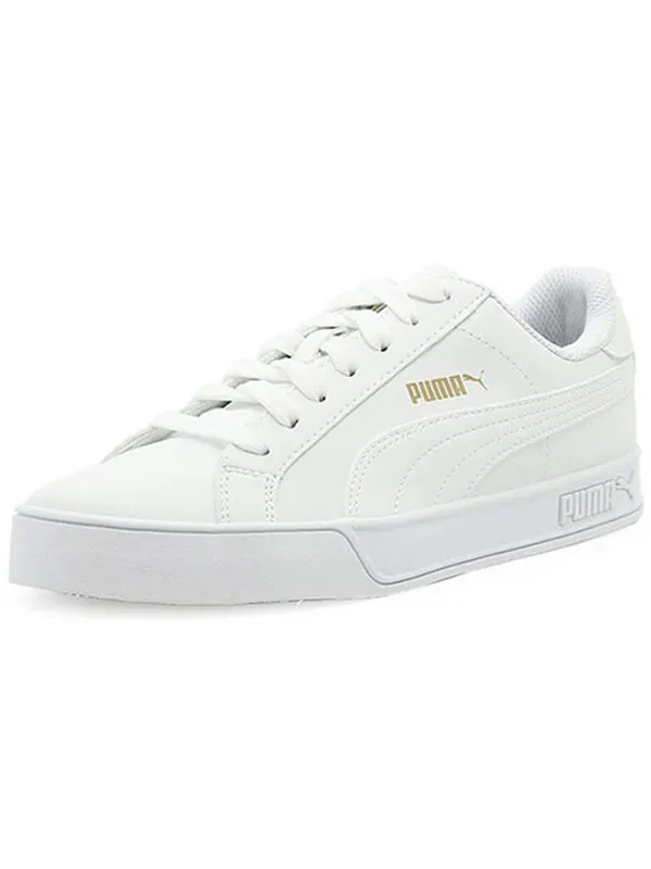 Кроссовки smash vulc classic 'white gold' Puma — изображение 3 из 4, белый/золотистый
