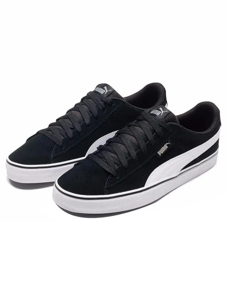 Кеды PUMA Vulc Retro Casual Shoes Black — изображение 3 из 5, черный