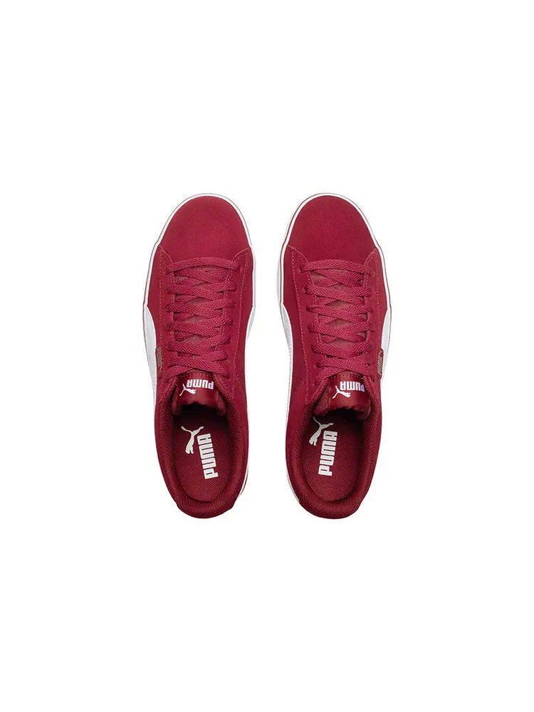 Кеды PUMA Vulc Retro Casual Sneakers Saffron Red — изображение 4 из 5, красный