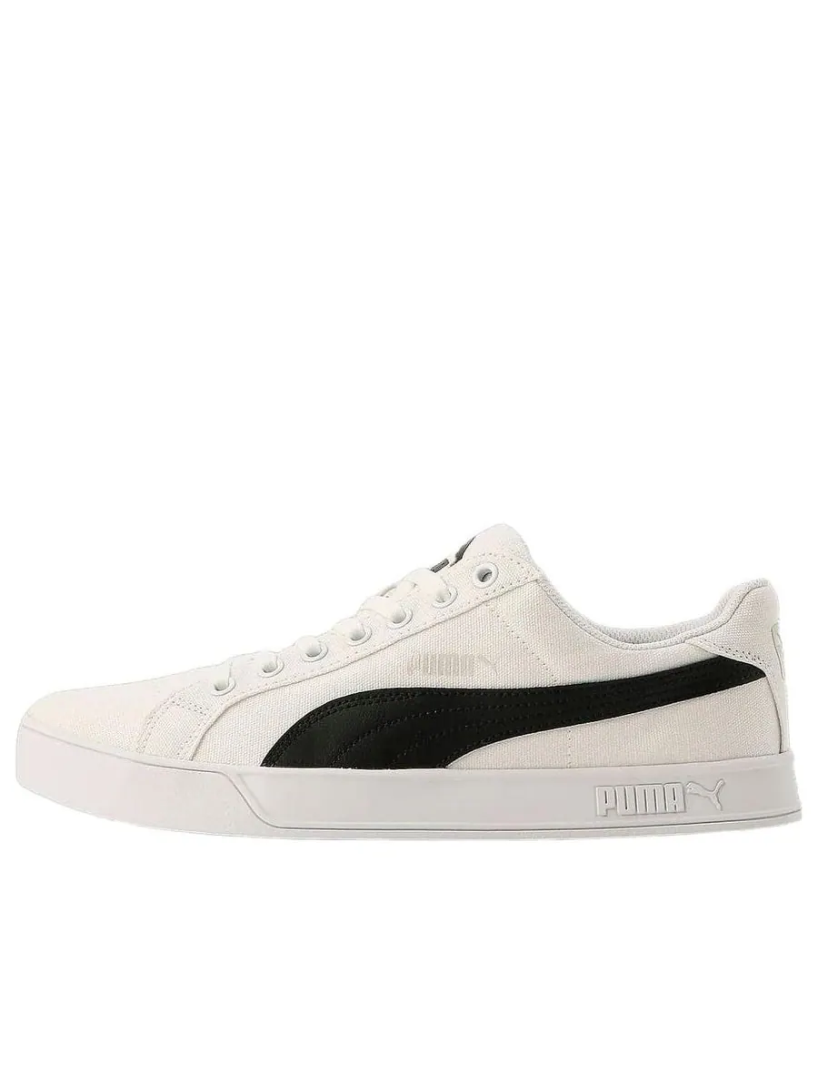 Кеды PUMA Smash Bulk CV 'White Black' — изображение 1 из 4, белый