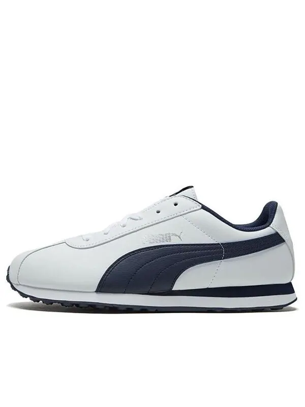 Кроссовки turin 'white peacoat' Puma — изображение 1 из 4, белый/темный синий