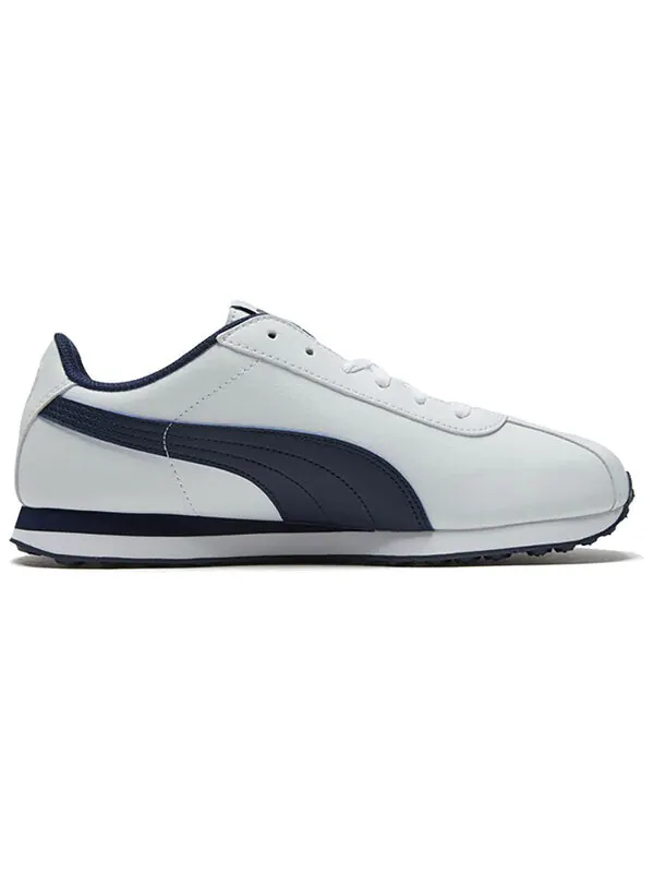 Кроссовки turin 'white peacoat' Puma — изображение 2 из 4, белый/темный синий