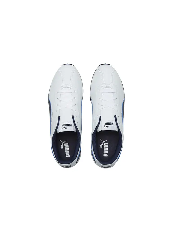 Кроссовки turin 'white peacoat' Puma — изображение 4 из 4, белый/темный синий