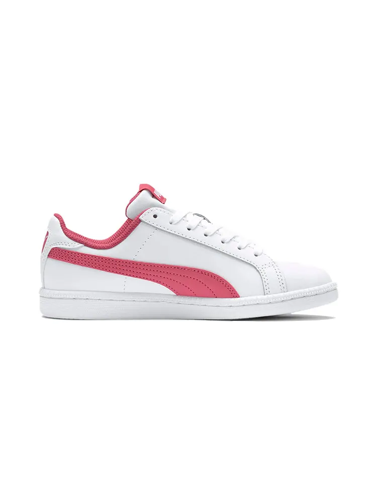 Кеды PUMA Smash White/Pink Jr. — изображение 2 из 5, белый