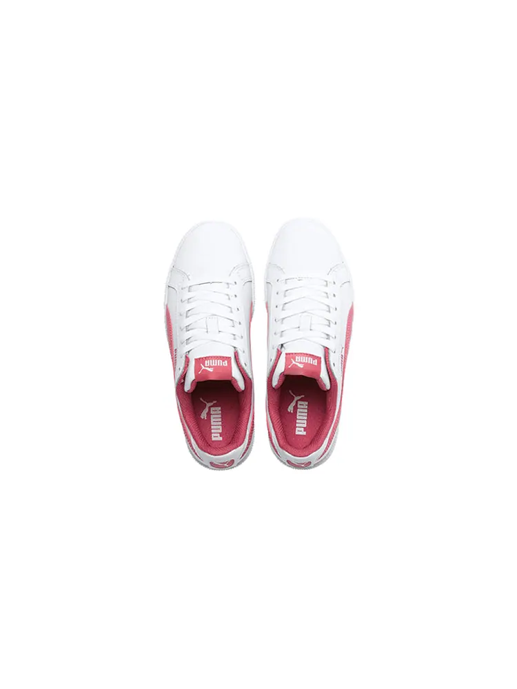 Кеды PUMA Smash White/Pink Jr. — изображение 3 из 5, белый