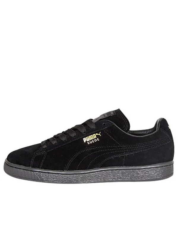 Кроссовки suede classic + mono iced 'black' Puma — изображение 1 из 3, черный