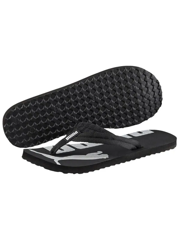 Тапочки epic flip v2 sandal 'black' Puma — изображение 2 из 4, черный