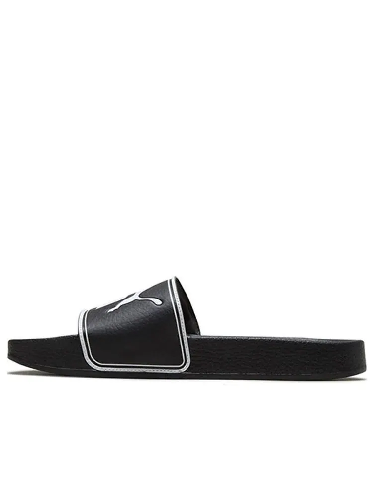 Шлепанцы PUMA Leadcat Slide 'Black White' — изображение 1 из 5, черный