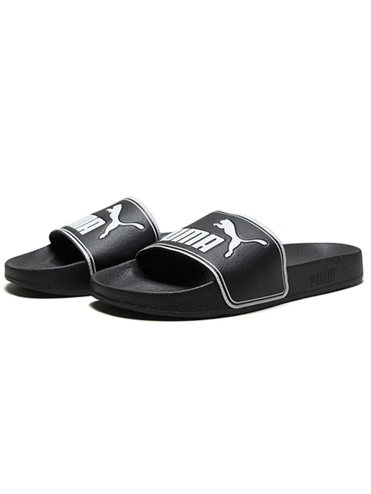 Шлепанцы PUMA Leadcat Slide 'Black White' — изображение 3 из 5, черный