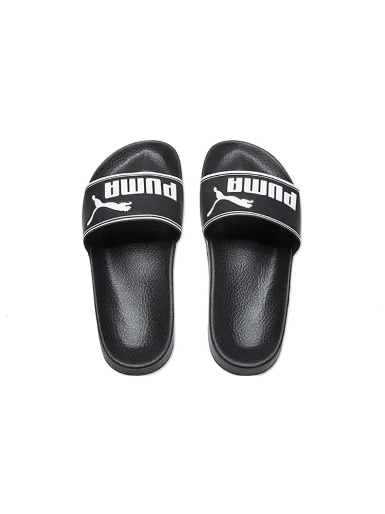 Шлепанцы PUMA Leadcat Slide 'Black White' — изображение 4 из 5, черный