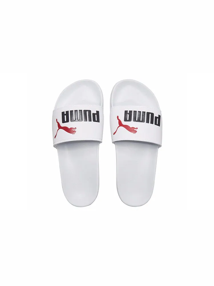 Шлепанцы PUMA Leadcat Slide 'White Night Sky' — изображение 4 из 5, белый