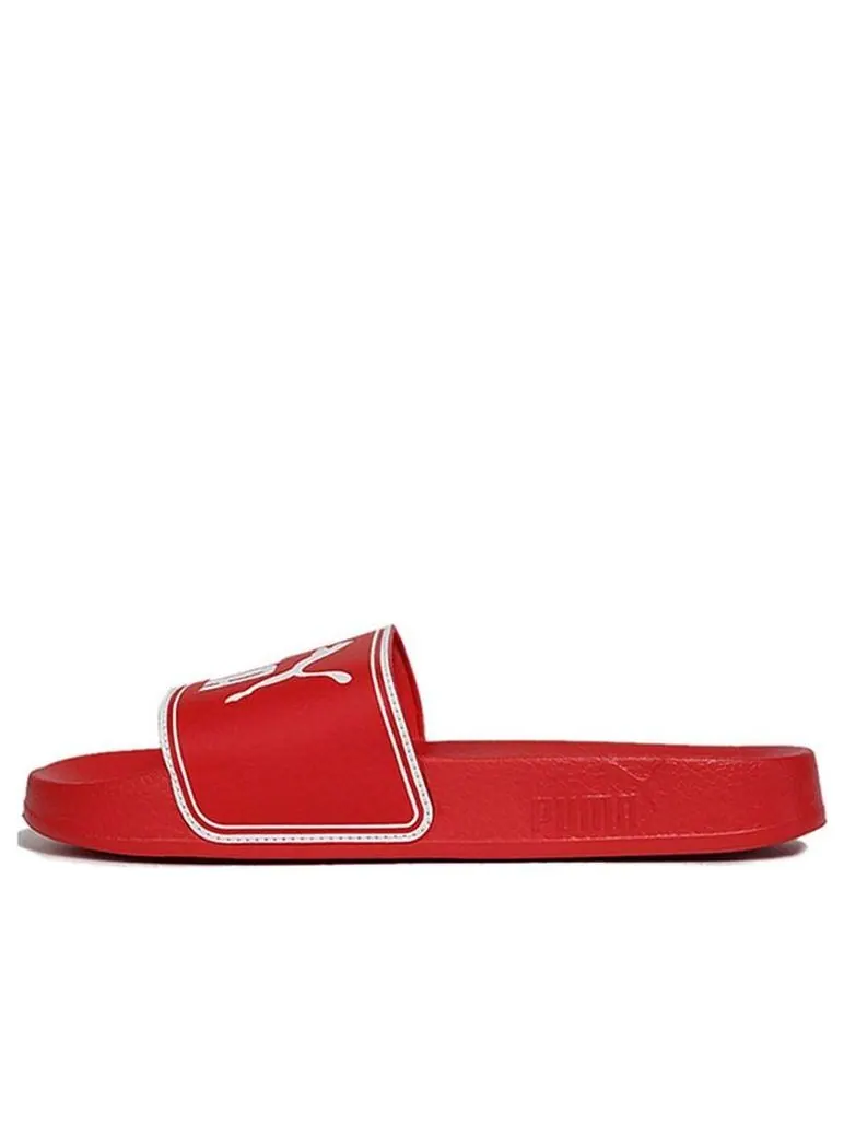 Шлепанцы PUMA Leadcat Slide White/Red — изображение 1 из 5, красный