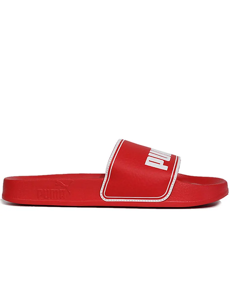 Шлепанцы PUMA Leadcat Slide White/Red — изображение 2 из 5, красный