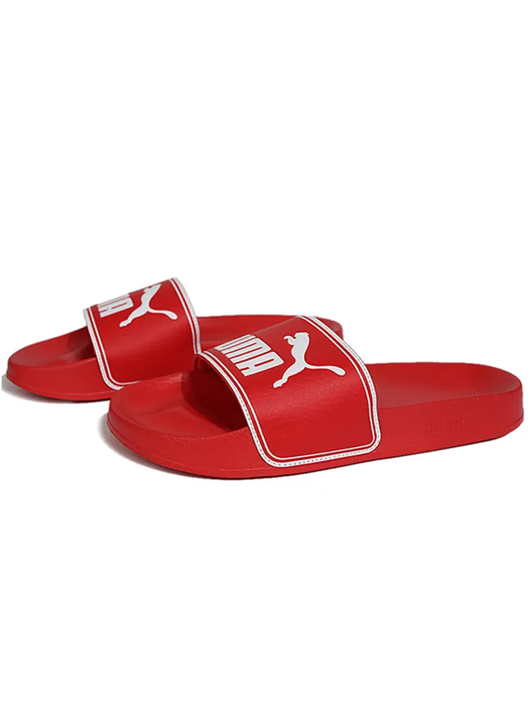 Шлепанцы PUMA Leadcat Slide White/Red — изображение 3 из 5, красный