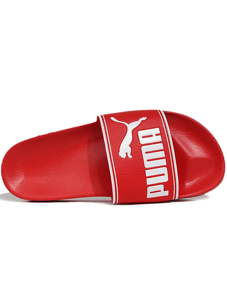 Шлепанцы PUMA Leadcat Slide White/Red — изображение 4 из 5, красный