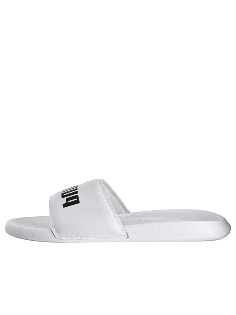 Шлепанцы PUMA Popcat Slide 'White Black' — изображение 1 из 5, черный