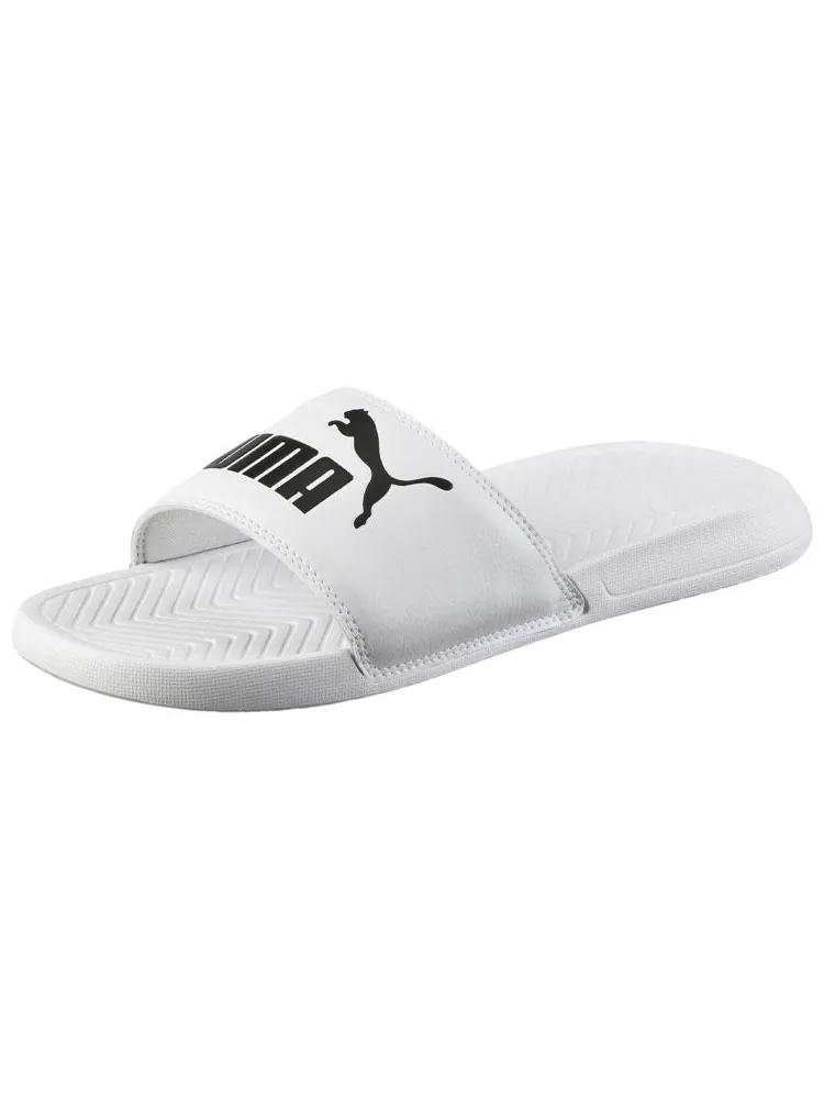 Шлепанцы PUMA Popcat Slide 'White Black' — изображение 2 из 5, черный
