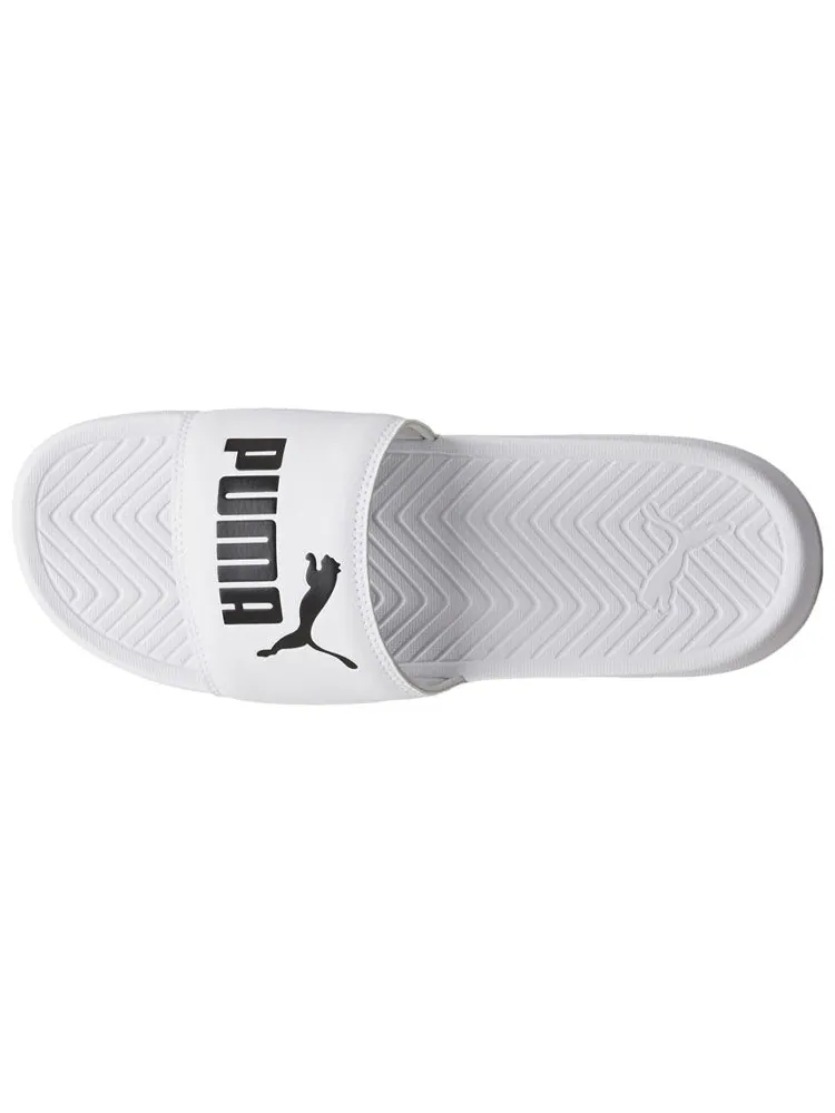Шлепанцы PUMA Popcat Slide 'White Black' — изображение 3 из 5, черный